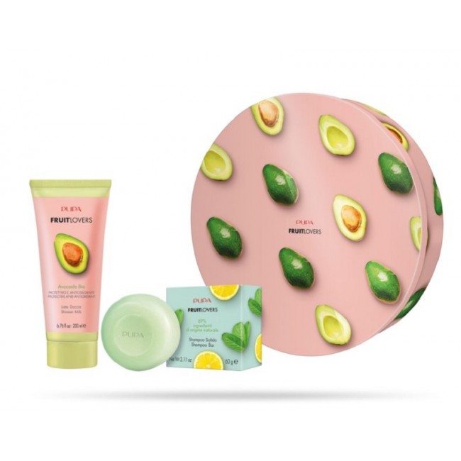 Pupa Confezione Regalo Kit Con Latte Doccia e Shampoo Solido