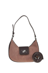 VERDE FASHION | Borsa hobo a spalla con fibbia