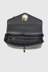 VERDE FASHION Borsa a Tracolla Nera