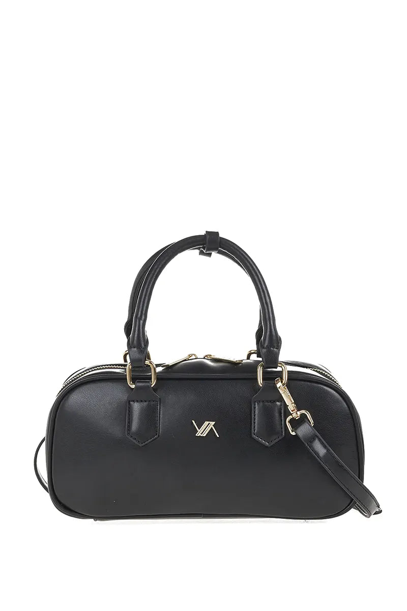 VERDE FASHION | Borsa baguette con tracolla
