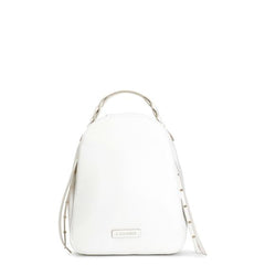 Zaino donna CafèNoir con tasche laterali e manico intrecciati WA0802