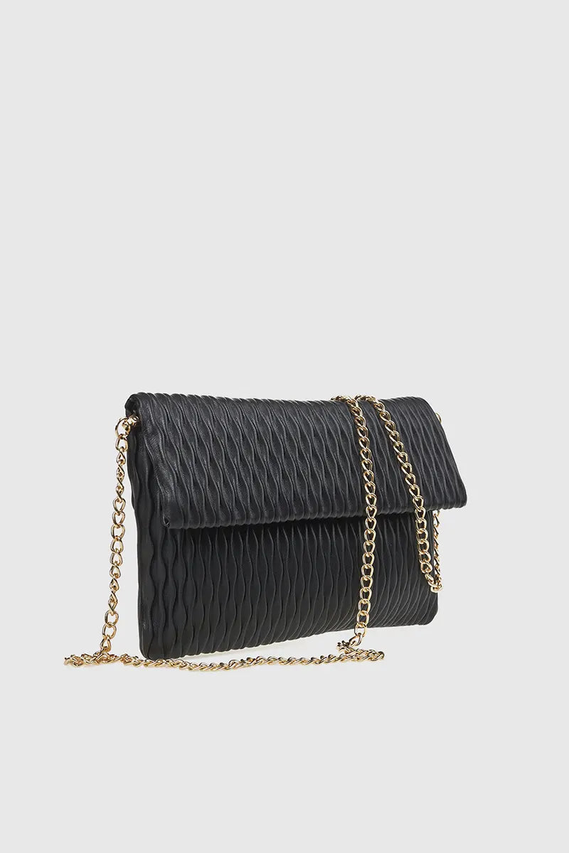 VERDE FASHION | Pochette ecopelle a bustina