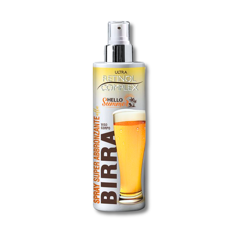 RETINOL COMPLEX SPRAY SUPER ABBRONZANTE "ALLA BIRRA" 200ML