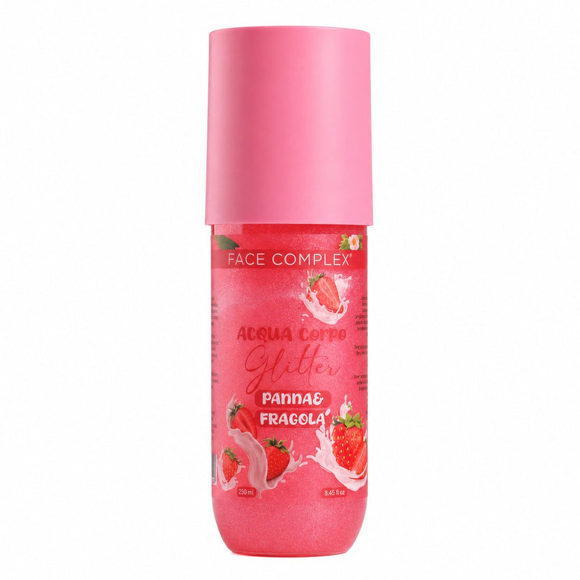 FACE COMPLEX Corpo Profumata Glitter Panna E Fragola 250 ml