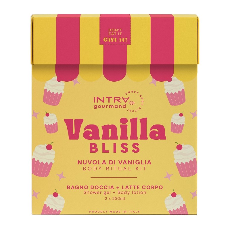 Intry Vanilla Bliss Nuvola di Vaniglia Bagno Doccia + Latte Corpo