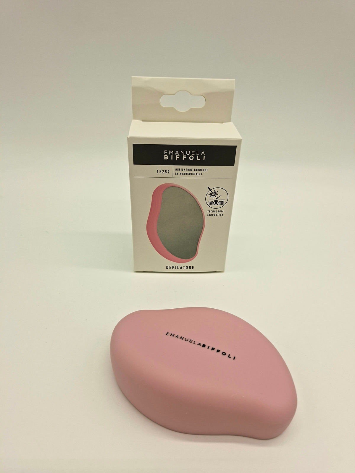 EMANUELA BIFFOLI DEPILATORE IN NANOCRISTALLI ART. 15259 COLORE NERO E ROSA