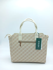 VERDE FASHION Borsa a Mano Ivory