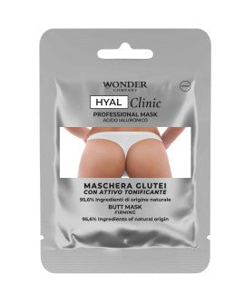 Wonder Company Hyal Clinic Professional Mask Acido Ialuronico - Maschera Glutei con Attivo Tonificante