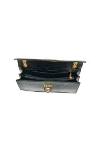 VERDE FASHION | Borsa baguette effetto coccodrillo
