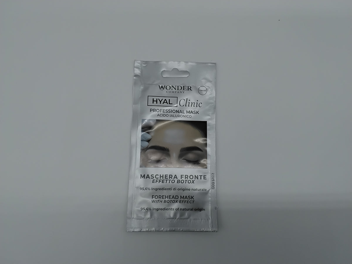 Wonder Company Hyal Clinic Professional Mask Acido Ialuronico - Maschera Fronte Effetto Botox