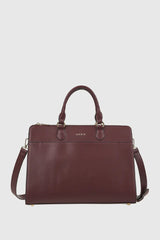 VERDE FASHION | Borsa tote in ecopelle goffrata