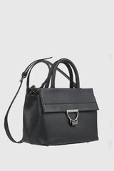 VERDE FASHION | Borsa mini tote dettaglio metallo