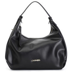 Cafènoir Borsa media donna ecopelle lucido nero