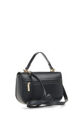 VERDE FASHION | Borsa con pattina e tracolla