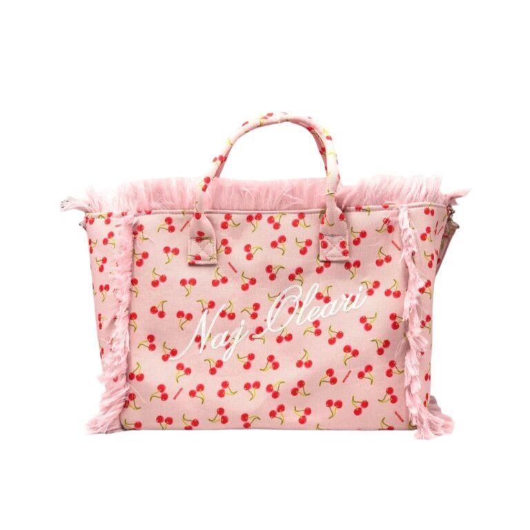 NAJ OLEARI | BORSA MARE MEDIA ROSA CILIEGIE