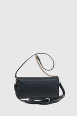 VERDE FASHION | Pochette intrecciata con patta
