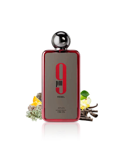 AFNAN pm9 REBEL EAU DE PARFUM  UNISEX Spray 100ml