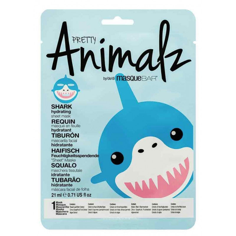 Pretty Animalz by MasqueBar Maschera Viso Idratante Narvalo