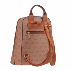 VERDE FASHION Zaino Camel