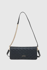 VERDE FASHION | Pochette intrecciata con patta