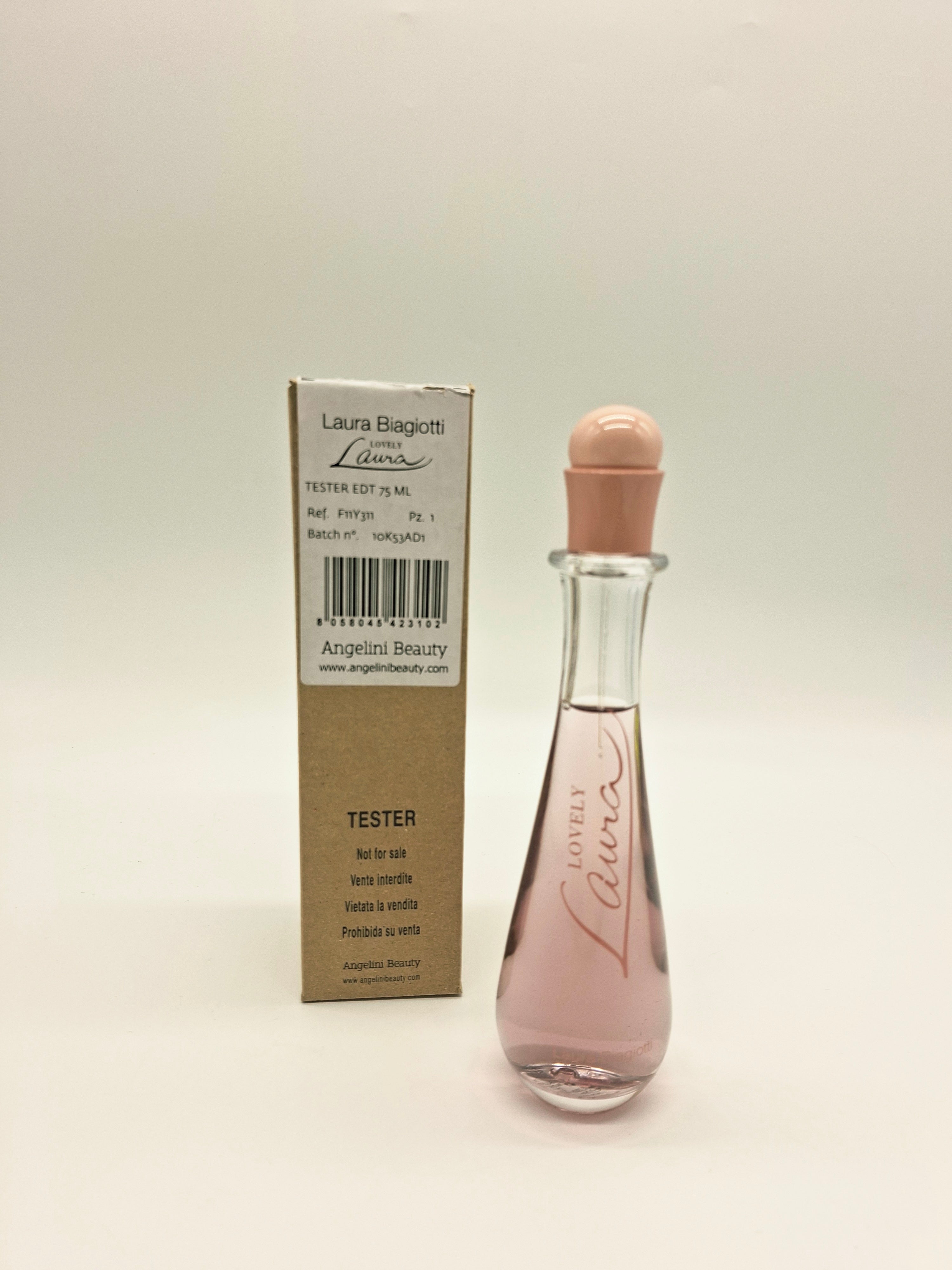 TESTER LAURA LOVELY LAURA BIAGIOTTI EAU DE TOILETTE 75ml Spray