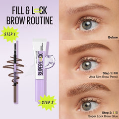 BROW GLUE
SUPERLOCK BROW GLUE gel sopracciglia