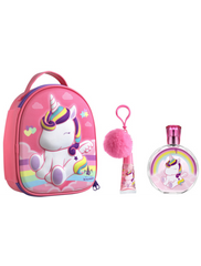 Eau My Unicorn Zainetto con Eau de Toilette + Keyring e Lip Gloss