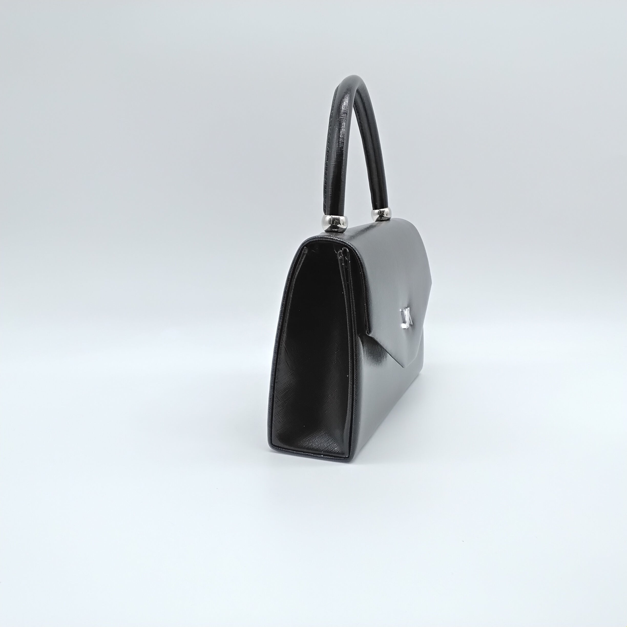 VERDE FASHION | Borsa a Mano Nera 01-0001932