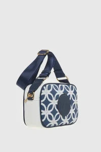 VERDE FASHION | Camera bag fantasia con logo