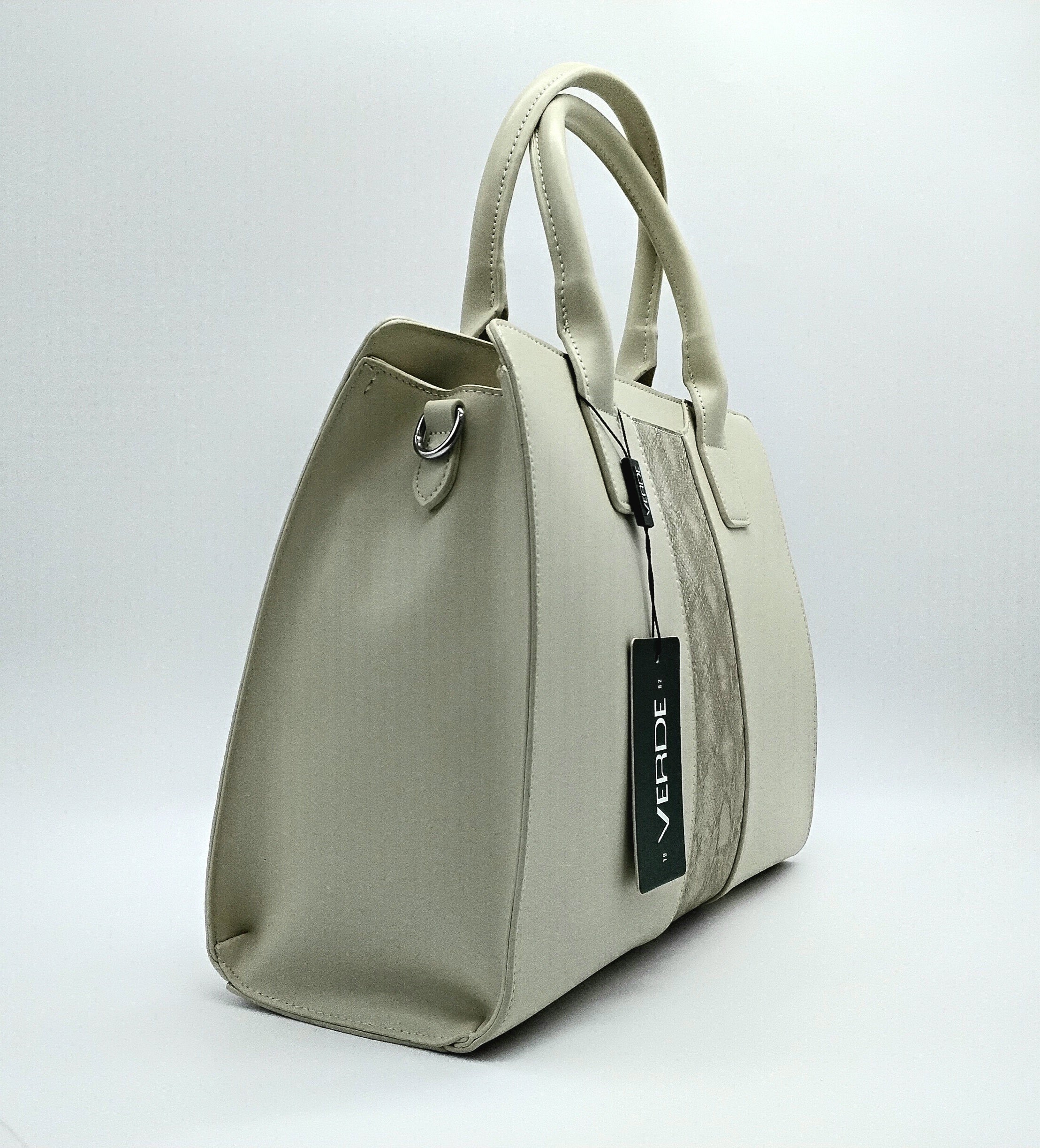 VERDE FASHION | Borsa a mano Pitonata