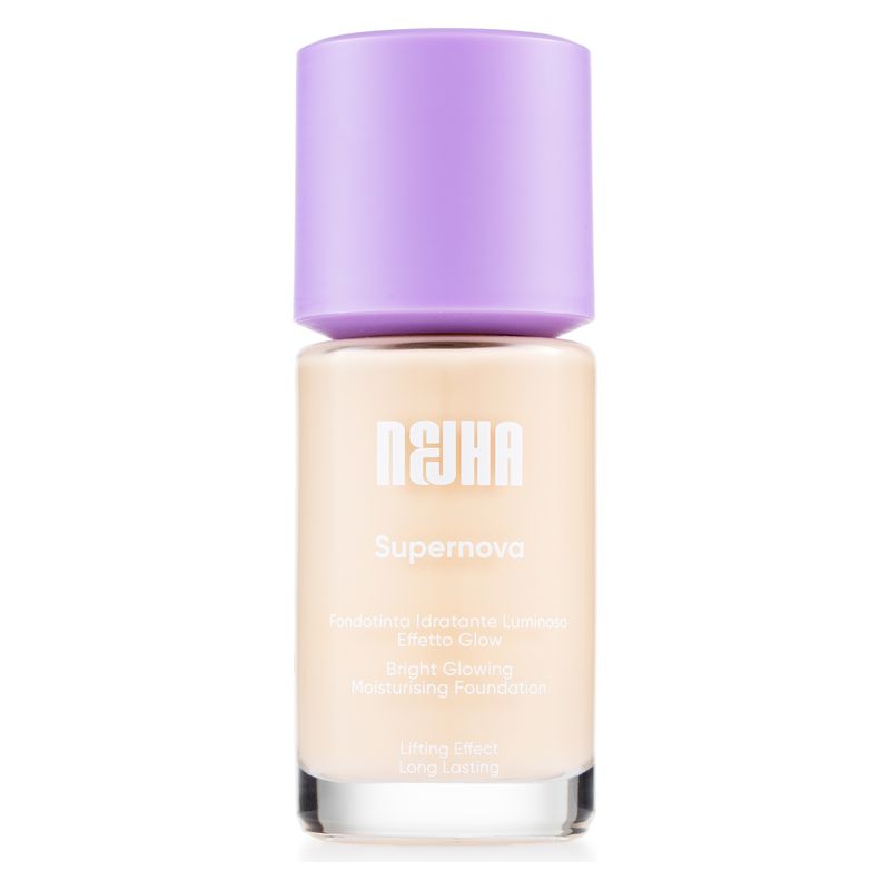 Nejha Supernova Fondotinta Idratante Luminoso Effetto Glow 27ml