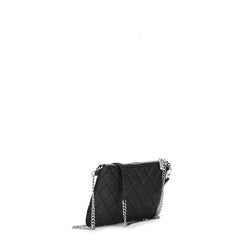 Cafènoir BE0502 Pochette glitterata con borchie esagonali