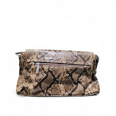 VERDE FASHION | Borsa a Tracolla Ecopelle Lucida