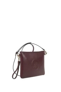 VERDE FASHION | Pochette a busta con logo a rilievo