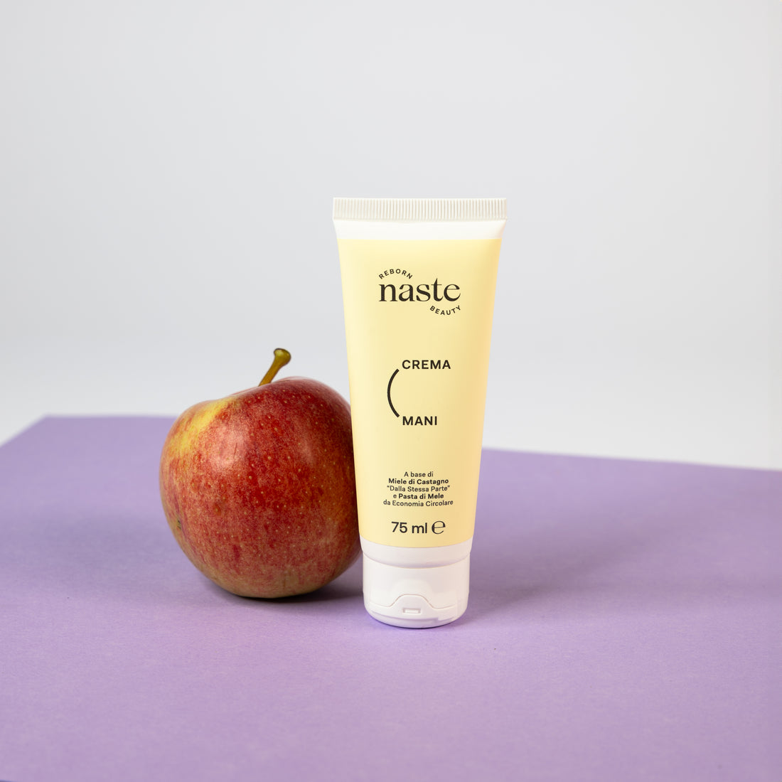 NASTE Crema Mani a Base di Miele di Castagno e Pasta di Mele 75ml