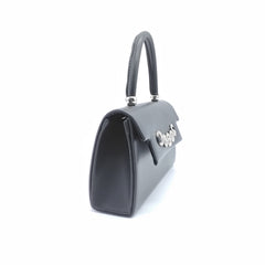 VERDE FASHION | Borsa a Mano Nera 01-0001945