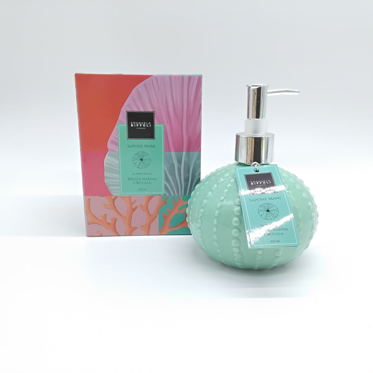 Emanuela Biffoli Sapone mani Brezza Marina e Betulla 420ml