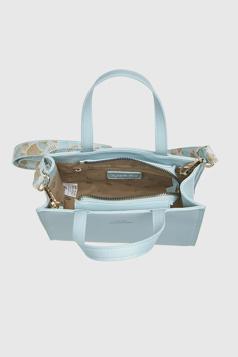 VERDE FASHION Borsa a Mano con Tracolla