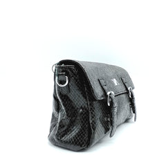 VERDE FASHION | Borsa a Tracolla Ecopelle Lucida