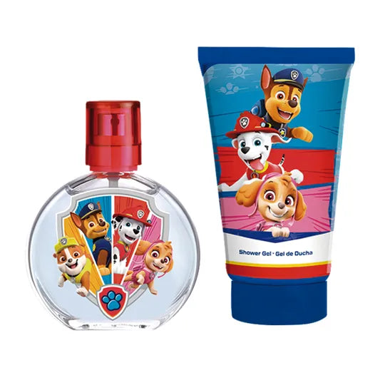 Paw Patrol Marshall e Chase Borsello con Eau de Toilette + Shower Gel