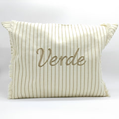 VERDE FASHION  | Borsa Mare a righe beige