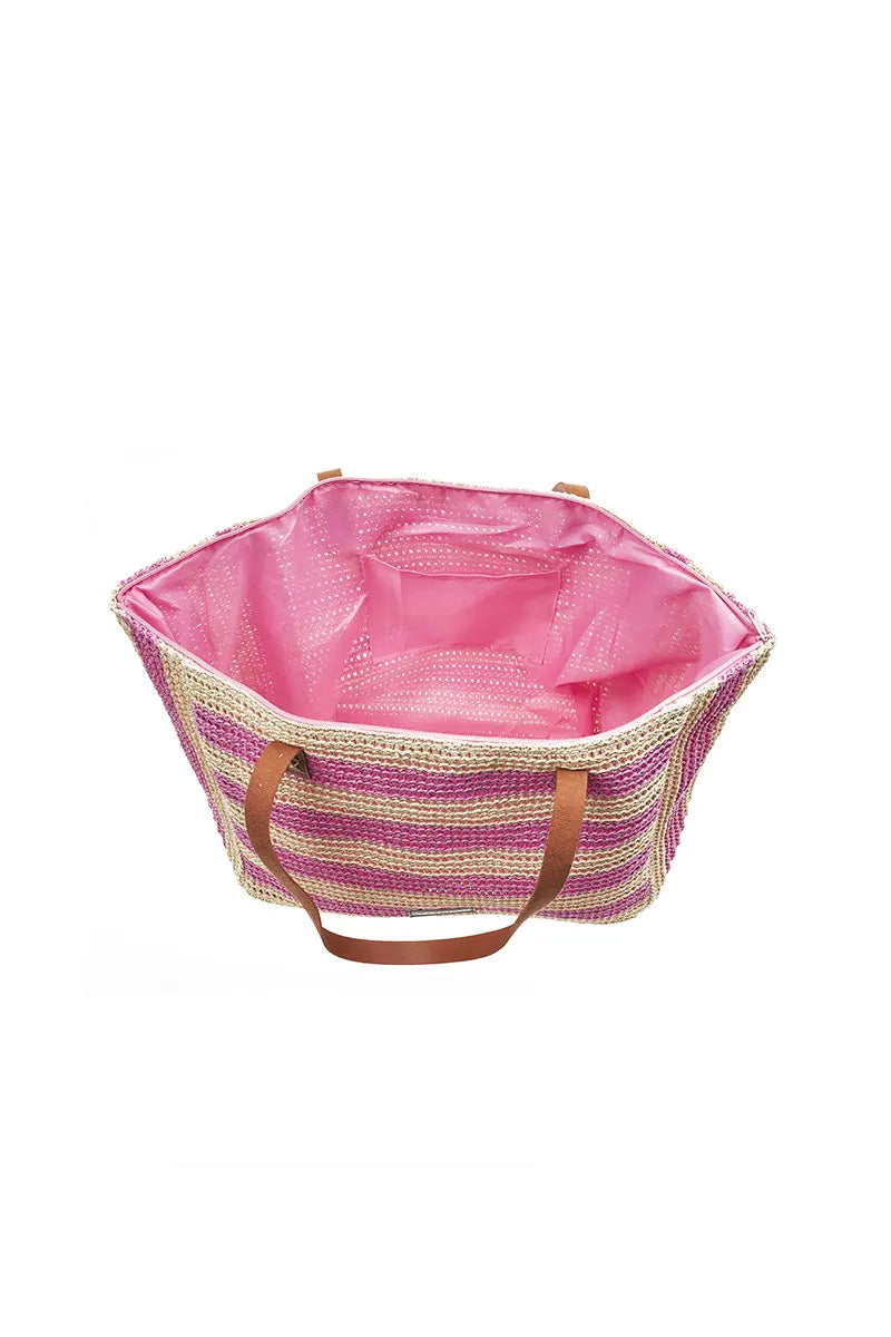 VERDE FASHION | Borsa mare tessuto paglia