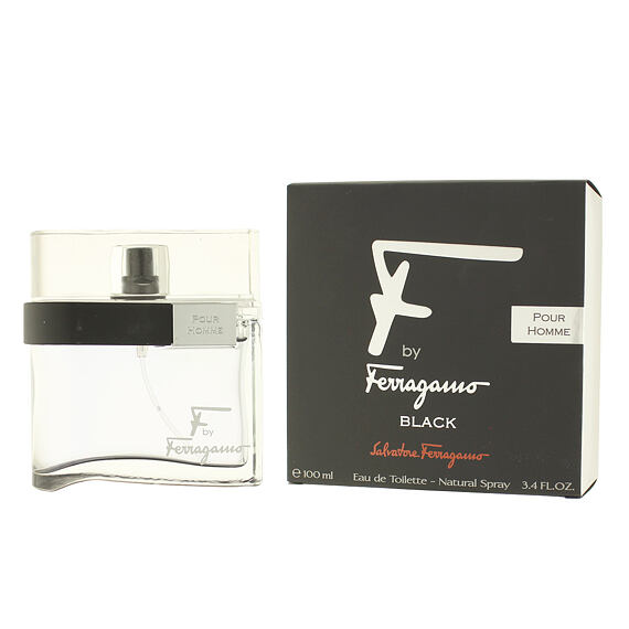 Salvatore Ferragamo F By Ferragamo Black Pour Homme Eau de Toilette 100 ml