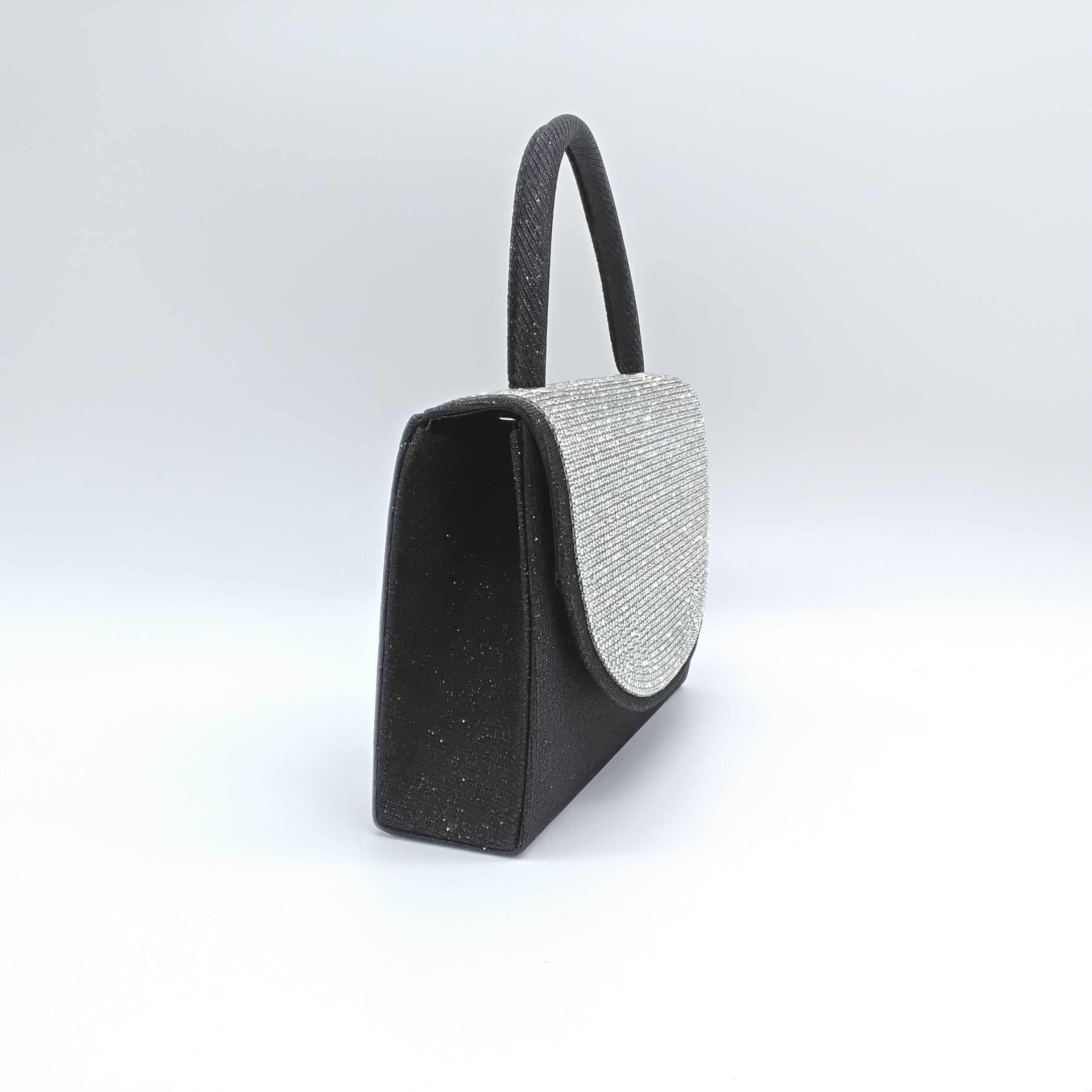VERDE FASHION | Borsa a Mano con brillantini