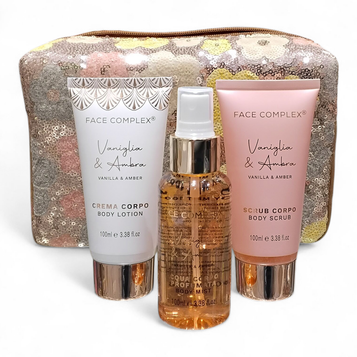Face Complex Confezione Bagno Vaniglia e Ambra