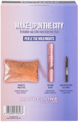 Maybelline Make-Up in the City Confezione Mascara + Matita e Pochette