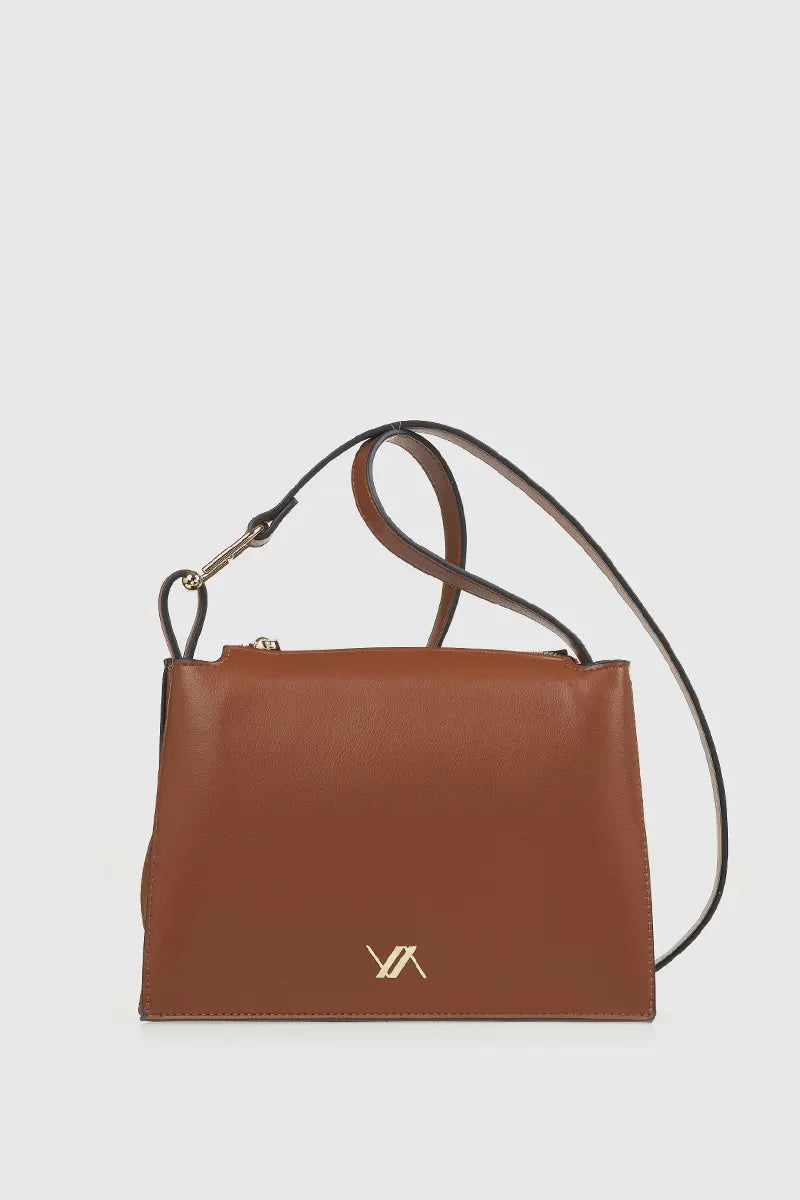 VERDE FASHION | Borsa a tracolla in ecopelle