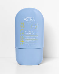 ASTRA SKIN SPF50 FLUIDO SOLARE VISO - Invisibile, Alta Protezione