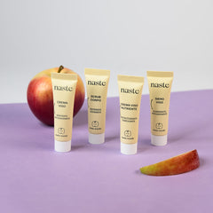 NASTE Confezione con Siero Viso + Due Creme Viso + Scrub Corpo