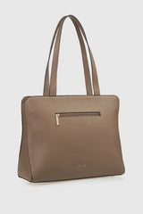 VERDE FASHION | Borsa a spalla dettaglio metallo